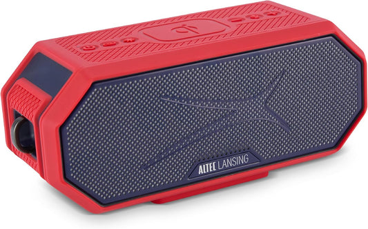 Altec Lansing - Draagbare Bluetooth-luidspreker HYDRABLAST 2.0, Waterdig IP67, 20W Uitsetkrag, Magnetiese Bluetooth-luidspreker (Boston Red Sox)
