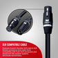 Monster Prolink Studio Pro 2000 Microphone Cable: 10ft. Cable, Gold Contact XLRs