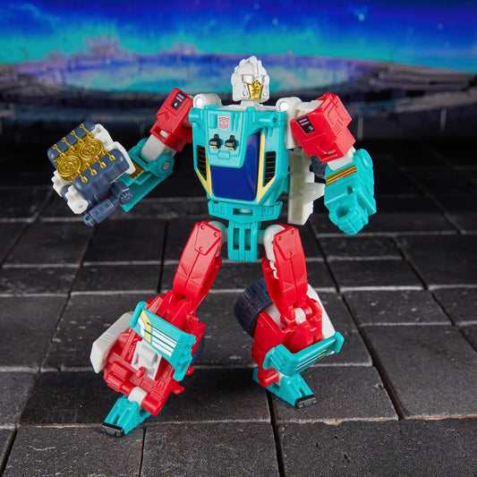 Transformers Age of the Primes Autobot Joyride, Deluxe Class 5.25-inch Converting Action Figure, Robot Toys (Ages 8+)
