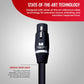 Monster Cable Prolink Studio Pro 2000 Microphone Cable. 5 Feet Mic Cable. Gold Contact XLR Cables. Multi-Guage Wire Networks XLR Microphone Cable.