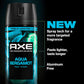 AXE Fine Fragrance Collection Body Spray Aqua Bergamot 72 Hour Freshness Aluminum Free - 2.9 oz (Pack of 3