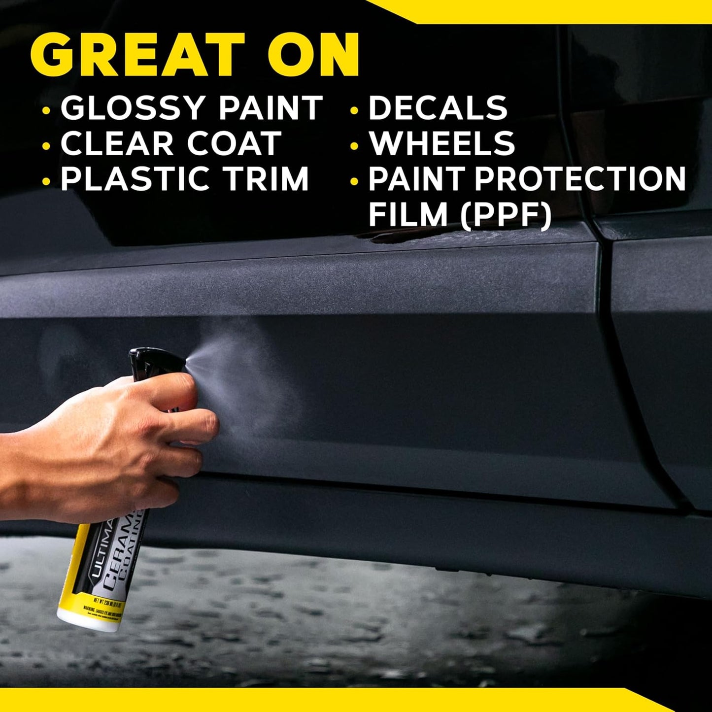 Meguiar's Ultimate Ceramic Coating Premium Kit vir motors – ultra-duursame keramiekbeskerming met mikroveselhanddoeke