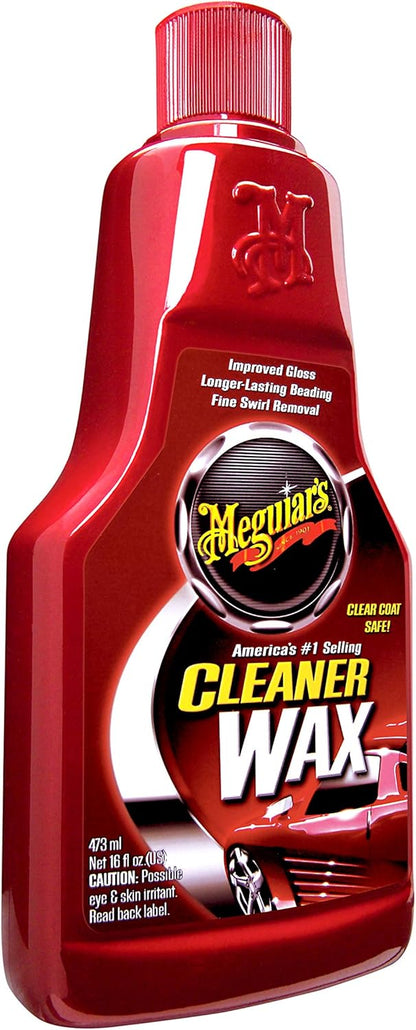 Meguiar's Skoonmaker Vloeibare Motorwas, Maak Skoon, Poleer en Beskerm Maklik om te Gebruik Langdurige Glans - (473 ml)