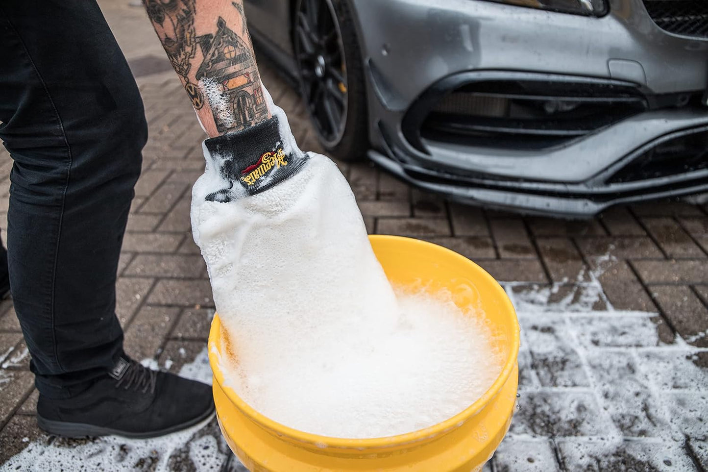 Meguiar's Microvesel Waslap, Super-Dik, Herbruikbare Was vir Uiters Afwerking - 1 Pak