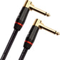 Monster Prolink Bass 8" Right Angle Instrument Cable (MBASS2-0.75DAWW)