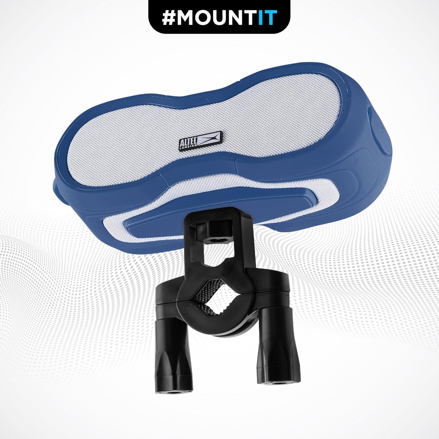 Altec Lansing BoomJacket XL Dradlose Bluetooth-luidspreker, Magnetiese Waterdigte Luidspreker, IPX7 Buiteluidspreker met 24H Speeltyd, Draagbare Luidspreker met Karabiner, Monteerbaar, Vinnige Laai