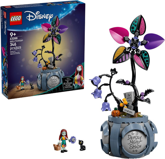 LEGO Disney Sally's Flowerpot Building Toy, The Nightmare Before Christmas Set