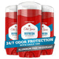 Old Spice Aluminum Free Deodorant For Men, High Endurance, 24/7 Sweat Defense & Odor Protection - Refresh Scent (Pack of 3)