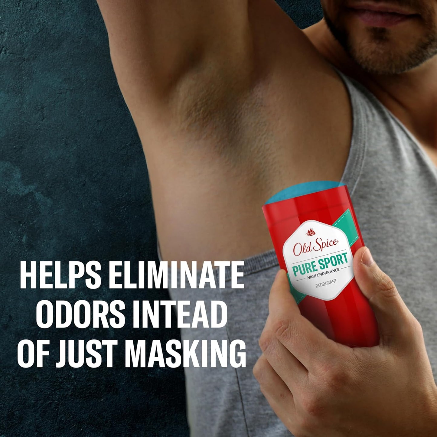 Old Spice Aluminum Free Deodorant For Men, 24/7 Sweat Defense & Advanced Odor Protection - Pure Sport Scent (Pack of 3)