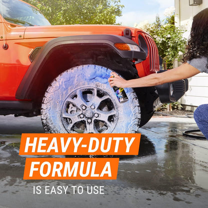Armor All Heavy Duty Wielen- en Bandskoonmaker, Motorwielskoonmakersproei (22 Oz) Veelkleurig