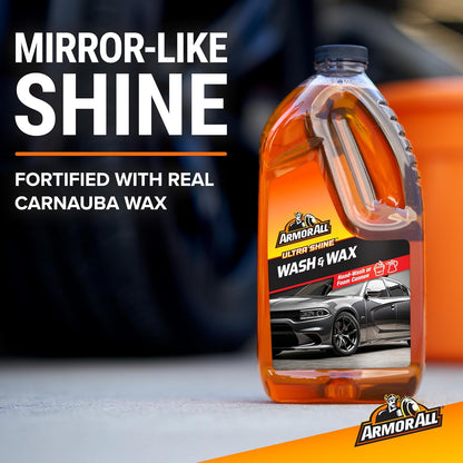 Armor All Ultra Shine Car Wash and Wax-skoonmaakmiddel - (64 FL Oz)