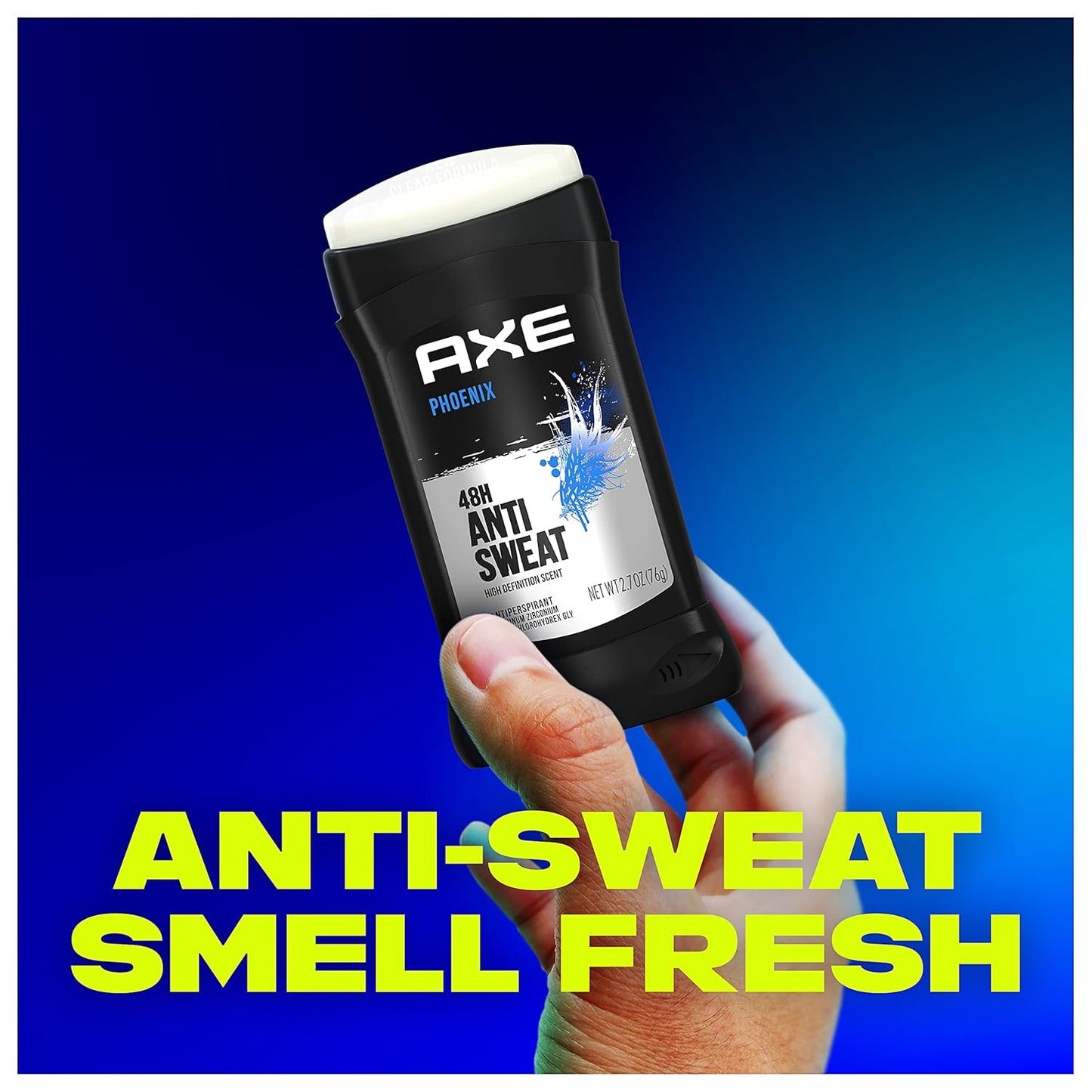 AXE Antiperspirant Deodorant For Men - Phoenix Crushed Mint And Rosemary 48HR Sweat Protection (Pack of 2)