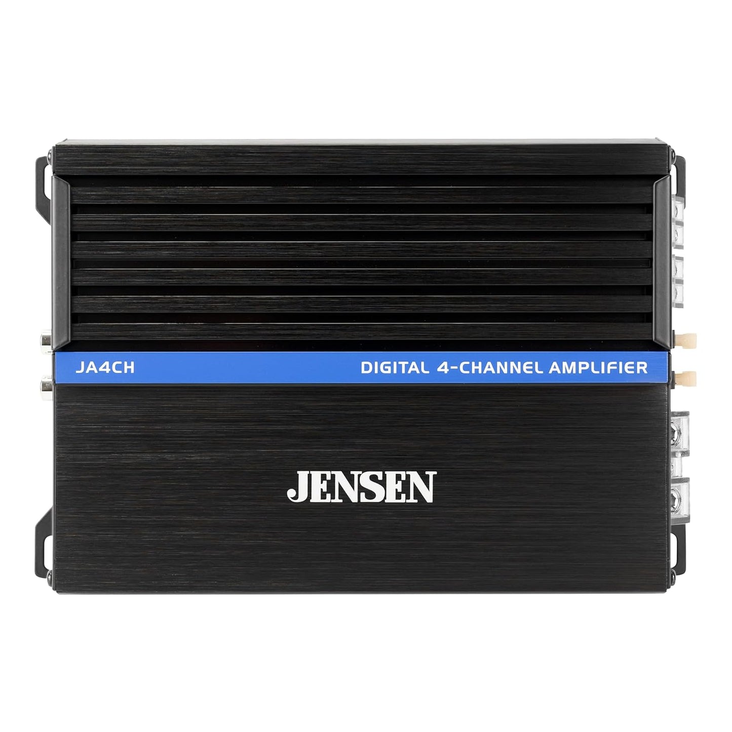 JA-Series JA4CH High Performance Class-D Bridgeable 4-Channel Car Audio Amplifier 1,000 Watts Peak Power Bridgeable Efficient Compact Design