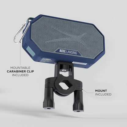 Altec Lansing x Dallas Cowboys - Draagbare Bluetooth-luidspreker HYDRAMINI 2.0, IP67 Waterdig, 8W Uitset, 12h Speeltyd, USB-C Vinnige Laai, Stemassistent-integrasie (Dallas Cowboys)