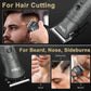Beard Trimmer for Men Professional with Hair Clippers, Barber Clippers and Trimmers Set, Electric Razor Shavers for Men, Cordless Mens Grooming Kit for Nose, Ear, Face, Hair, Gifts