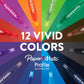 Paper Mate Profile Retractable Ballpoint Pens Bold, 1.4mm, Assorted Colors - (12 Count) - Back to School, Home, Office, Teacher Supplies