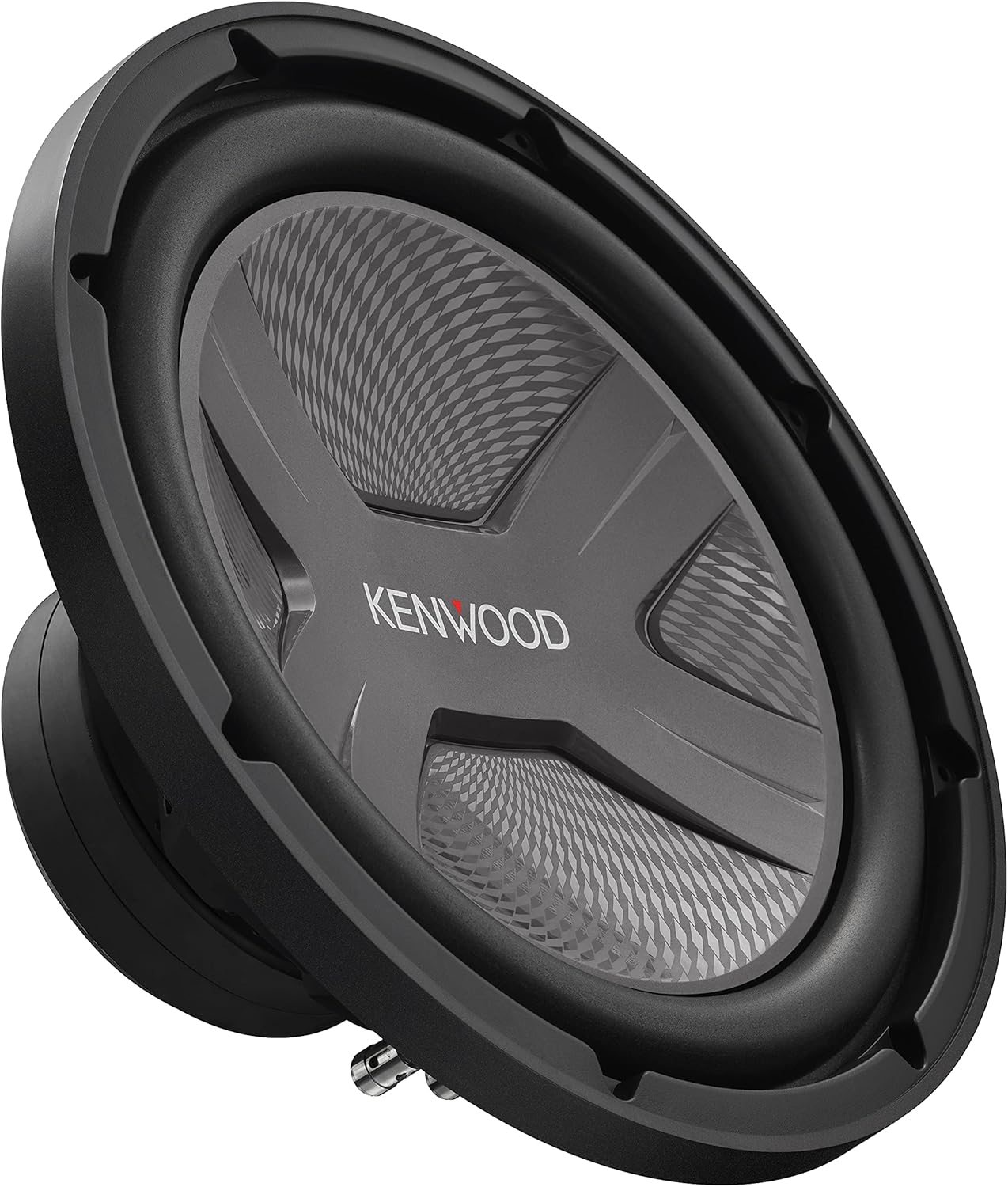 Kenwood KFC-W3041 Motorvoertuig-Subwoofer - 2000 Watt Maksimum Krag, 12 Duim, Enkele 4 Ohm Stemspoel, Afsonderlik Verkoop