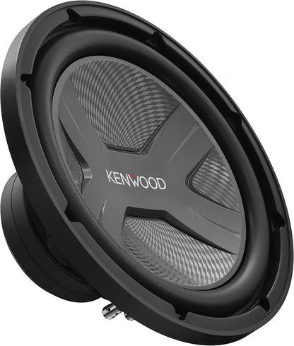 Kenwood KFC-W3041 Motorvoertuig-Subwoofer - 2000 Watt Maksimum Krag, 12 Duim, Enkele 4 Ohm Stemspoel, Afsonderlik Verkoop