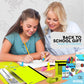 Back to School Supplies for Kids, Green School Supply Box Premium Quality Kids School Supplies Kit, Kindergarten School Supplies for Girls and Boys, 78 Piece Set