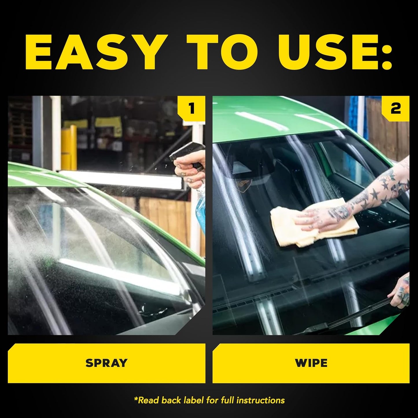 Meguiar's Perfect Clarity Glass Cleaner Windskerms en Spieëls Blinkende Superieure Streepvrye Afwerking (710 ml)