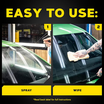 Meguiar's Perfect Clarity Glass Cleaner Windskerms en Spieëls Blinkende Superieure Streepvrye Afwerking (710 ml)