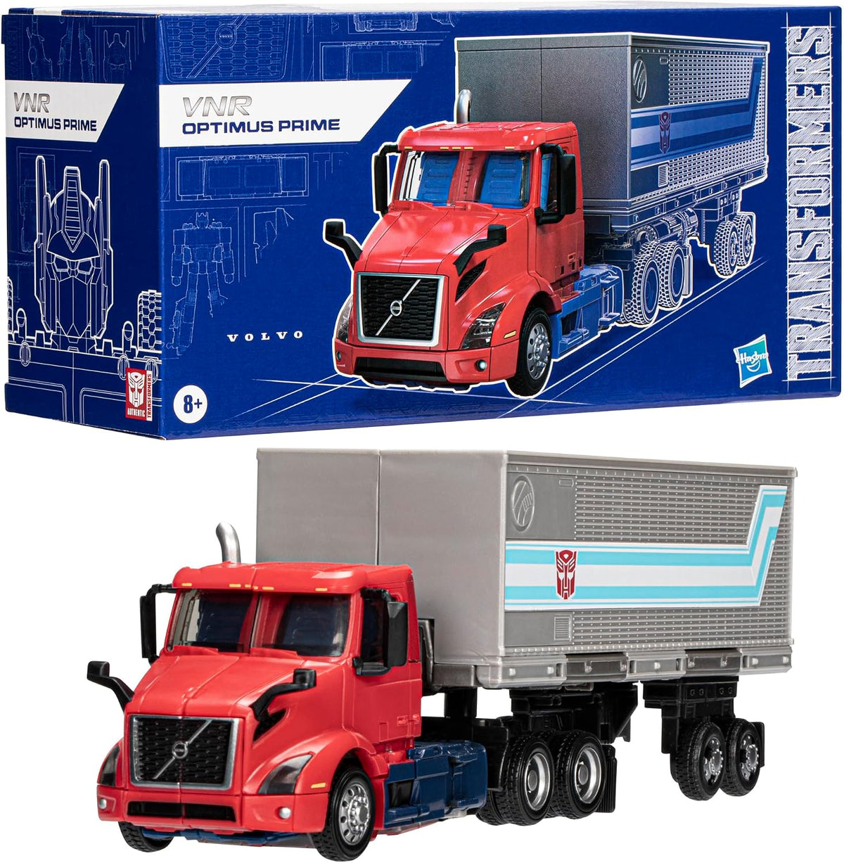 Hasbro Transformers Generations Leader Class Figurine Volvo VNR 300 Optimus Prime