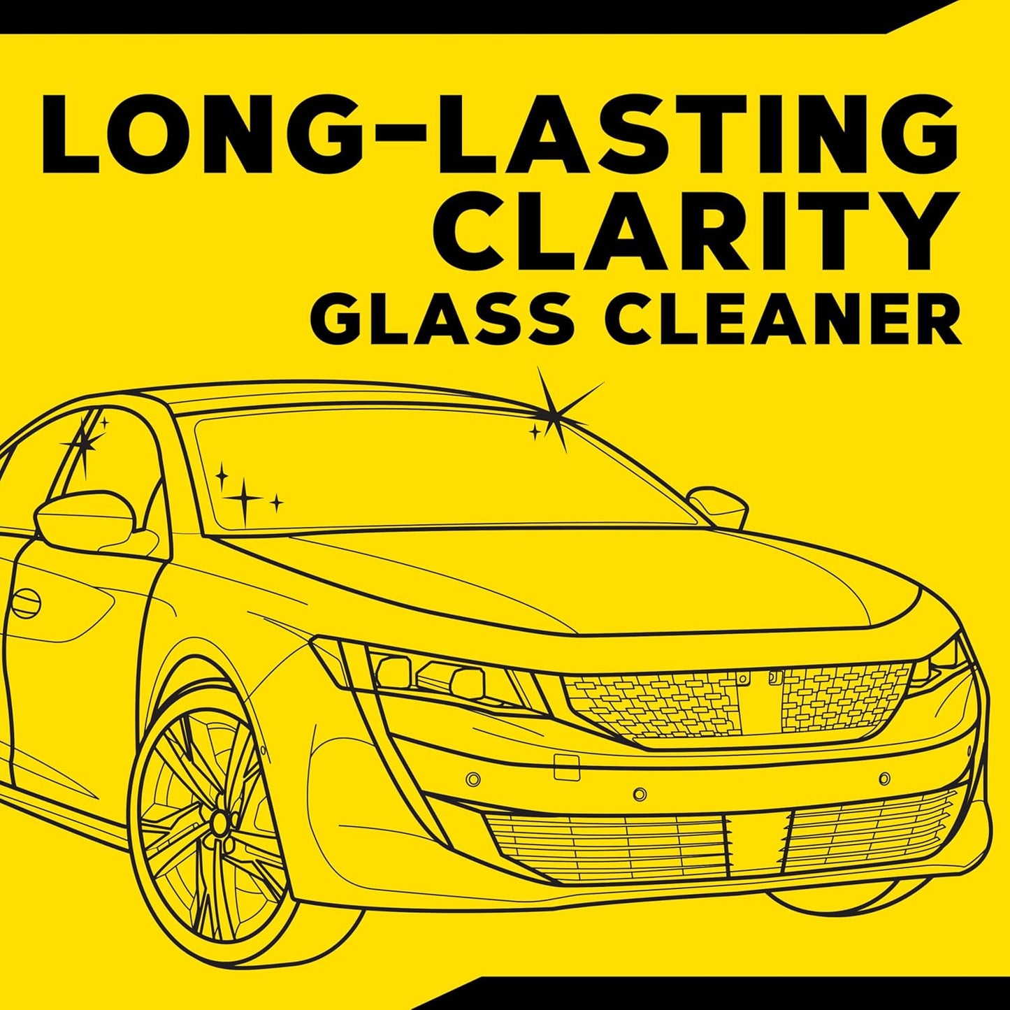 Meguiar's Perfect Clarity Glass Cleaner Windskerms en Spieëls Blinkende Superieure Streepvrye Afwerking (710 ml)
