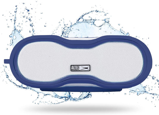 Altec Lansing BoomJacket XL Dradlose Bluetooth-luidspreker, Magnetiese Waterdigte Luidspreker, IPX7 Buiteluidspreker met 24H Speeltyd, Draagbare Luidspreker met Karabiner, Monteerbaar, Vinnige Laai