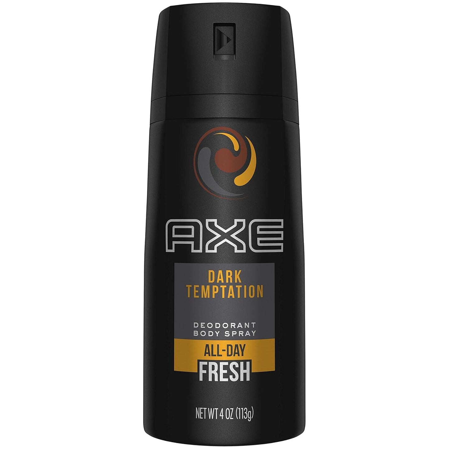AXE Dark Temptation Deodorant Body Spray For Men 48Hr Fresh (4 oz )- Pack of 6