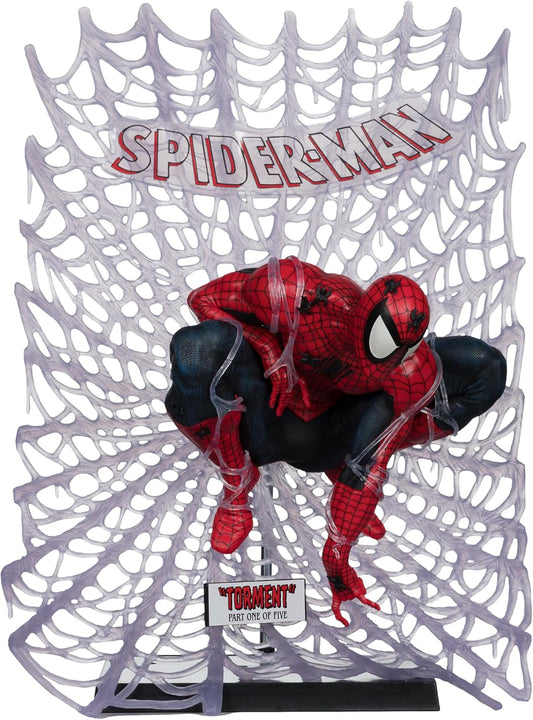 McFarlane Toys - Marvel Spider-Man Scale Collectible with Scene (Spider-Man )