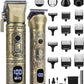 Hair Clippers for Men Professional with Beard Trimmer, Barber Clippers and Trimmers Set, Electric Razor Shavers for Men, Cordless Mens Grooming Kit for Nose, Face, Hair, Gifts