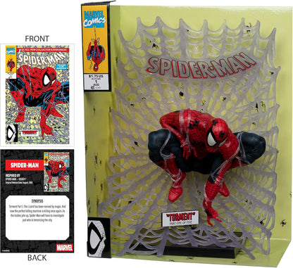 McFarlane Toys - Marvel Spider-Man Scale Collectible with Scene (Spider-Man )