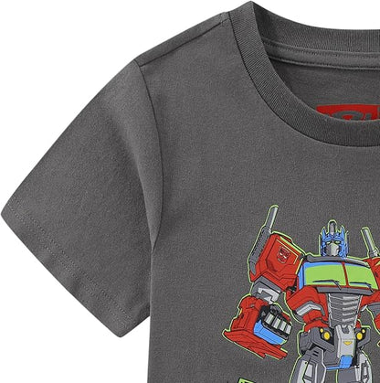 Transformers Optimus Prime Decepticon Boys Halloween Short Sleeve T-Shirt for Big Kids