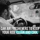 AXE Apollo Scent 3D Hanging Gel Car Air Freshener 30 day Fresh - (Pack of 2)