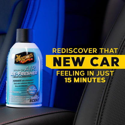 Meguiar's Heelmotor Lugverfrisser Reukverwyderaarsproei – Nuwe Motorgeur (57g)