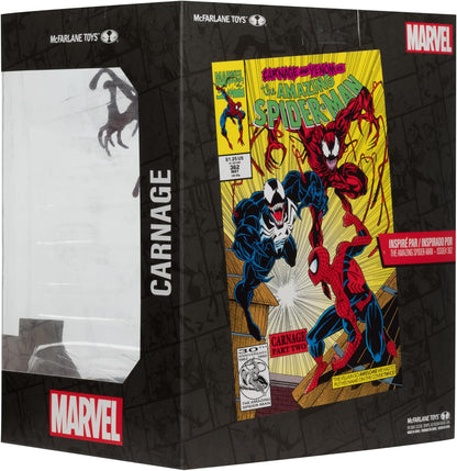 McFarlane Toys Marvel Carnage Scale Collectible w/ Scene (The Amazing Spider-Man )