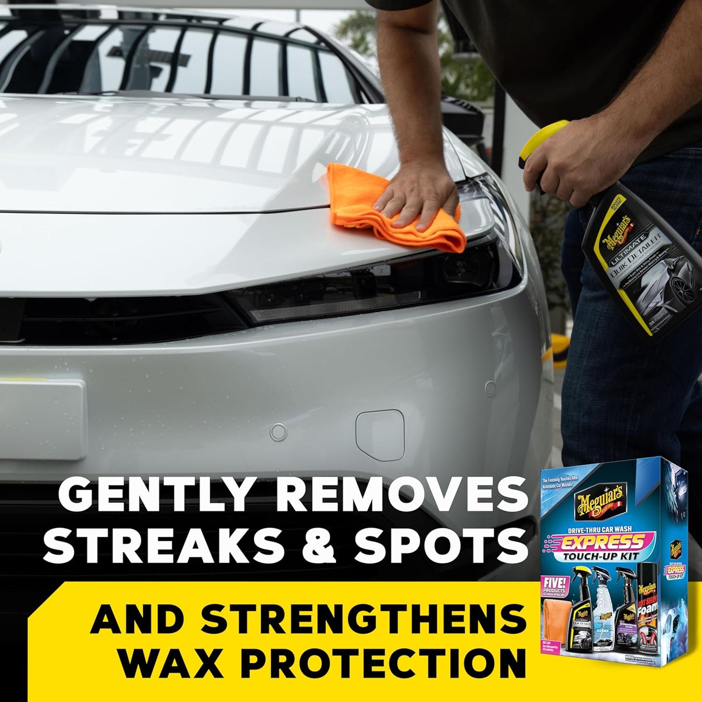 Meguiar's Drive-Thru Car Wash Express Touch-Up Kit - Die Volmaakte Motorversorgingstel vir Aanraking