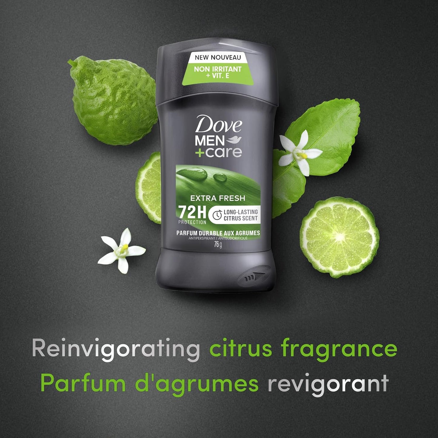 Dove Men+Care Extra Fresh Non Irritant Anti-Perspirant Stick (Pack of 2)