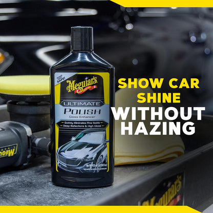 Meguiar's Ultimate Hoëglans Pools Motorblink – Verwyder Ligte Kolle Permanent w/ Hoëglans Skynsel (16 Oz)