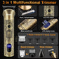 Beard Trimmer, Hair Clippers Mens Shaver Electric Razor, Hair Trimmer for Men Cordless Barber Clippers and Trimmers Set, Hair Cutting Kit for Men Grooming Gifts