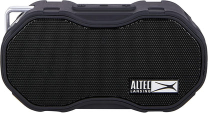 Altec Lansing Baby Boom XL - Waterdigte Bluetooth-luidspreker, draadloos en draagbaar vir reis en buitegebruik, diep bas en harde klank, 1 Pak, Swart