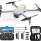 Drones w/ GPS Camera 4K, Brushless Motor FPV Auto Return - Foldable Drone