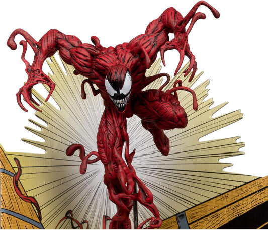 McFarlane Toys Marvel Carnage Scale Collectible w/ Scene (The Amazing Spider-Man )