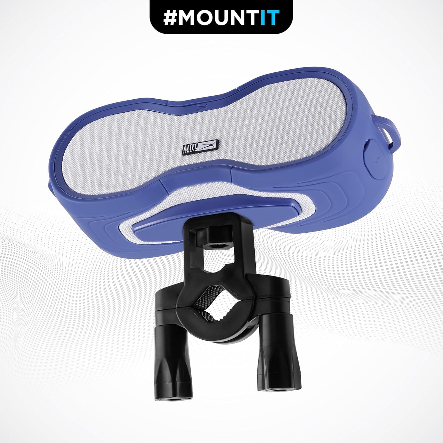 Altec Lansing BoomJacket XL Draadlose Bluetooth-luidspreker, Magnetiese Waterdigte Luidspreker, IPX7 Buitelugluidspreker met 24H Speeltyd, Draagbare Luidspreker met Karabiner, Monteerbaar, Vinnige Laai