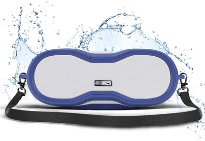 Altec Lansing BoomJacket XL Draadlose Bluetooth-luidspreker, Magnetiese Waterdigte Luidspreker, IPX7 Buitelugluidspreker met 24H Speeltyd, Draagbare Luidspreker met Karabiner, Monteerbaar, Vinnige Laai