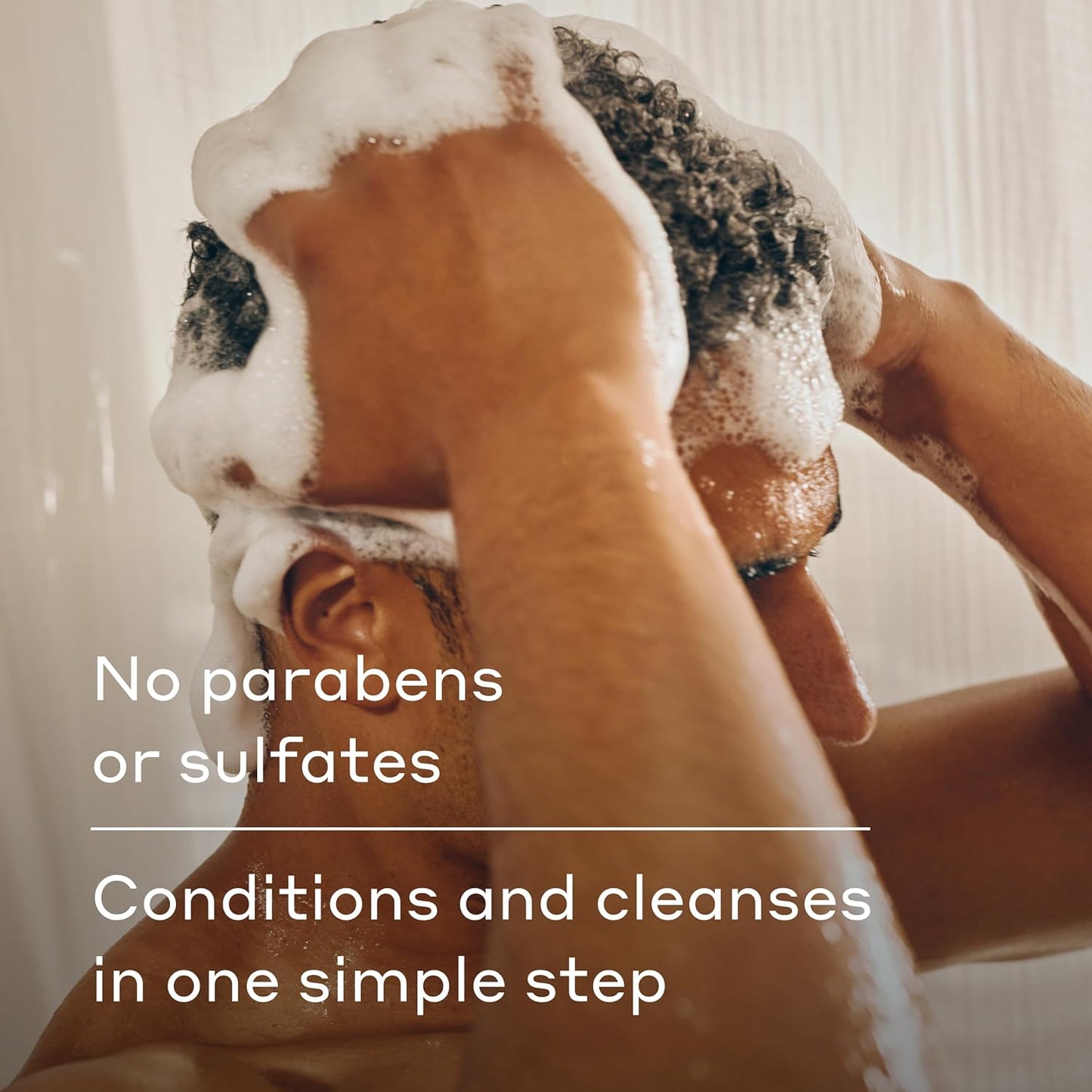 Men's 2 in 1 Shampoo and Conditioner for All Hair Types No Parabens or Sulfates - New Stone Scent - (3 Pack) 14 fl oz