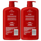 Old Spice Men's 2-in-1 Shampoo and Conditioner - Swagger Cedarwood Lime Scent (Twin Pack)