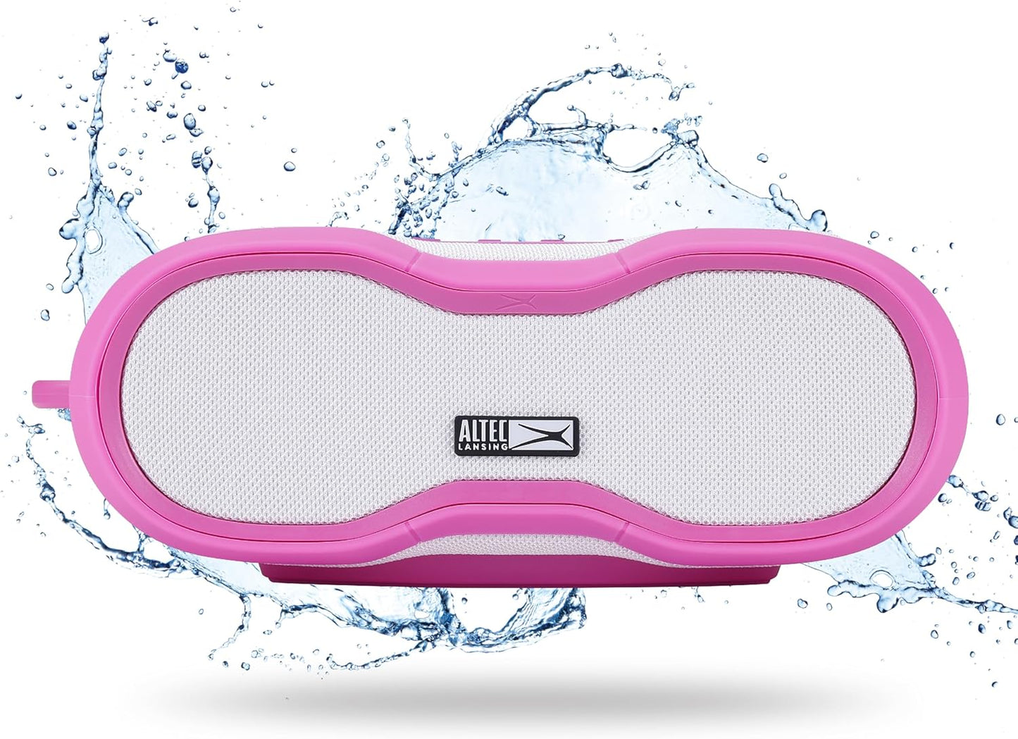 Altec Lansing BoomJacket XL Draadlose Bluetooth-luidspreker, Magnetiese Waterdigte Luidspreker, IPX7 Buite Luidspreker met 24H Speeltyd, Draagbare Luidspreker met Karabiner, Monteerbaar, Vinnige Laai