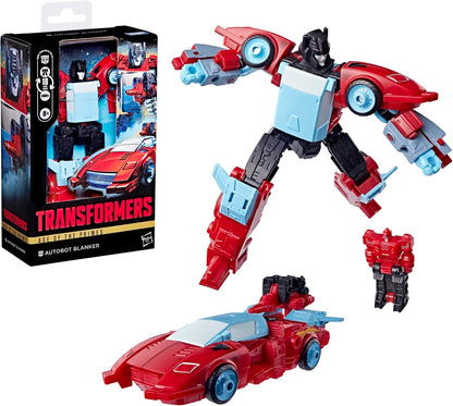Transformers Age of the Primes Autobot Blanker, Deluxe Class 5.25-inch Converting Action Figure, Robot Toys (Ages 8+)