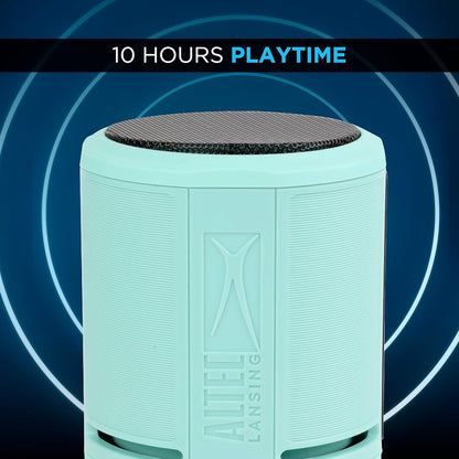 Altec Lansing HydraOrbit - Waterdigte Bluetooth-luidspreker, Liggewig en Draagbare Luidspreker vir Reis en Buiteluggebruik, Munt